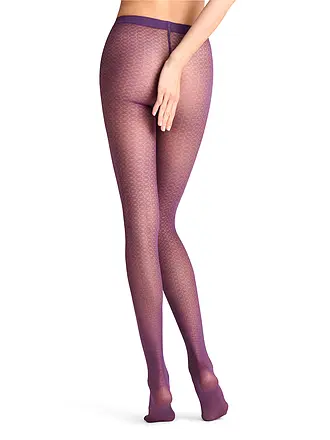 FALKE | Modestrumpfhose PARTICLE wineberry | lila